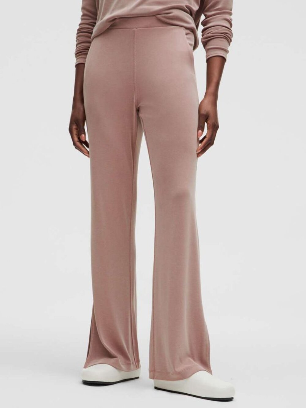 Lululemon Drapey Softstreme Flared Pant Twilight Rose